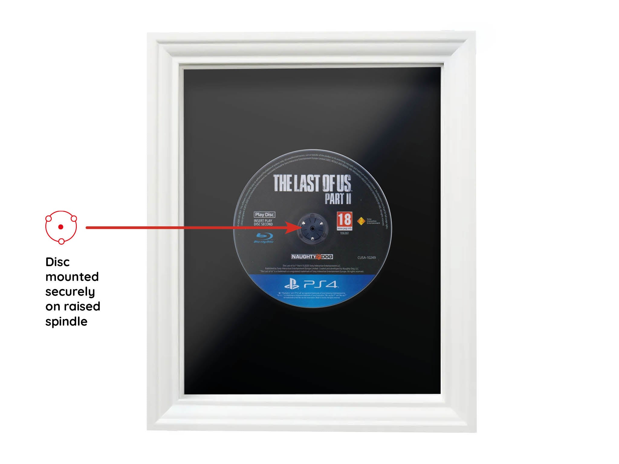 The Last of Us Part II (Showcase Range) Framed Game - Frame-A-Game