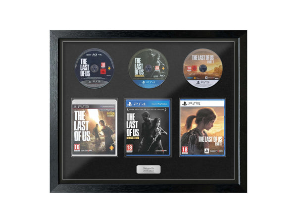 The Last of Us Triple (Exhibition Range) Framed Games - Frame-A-Game
