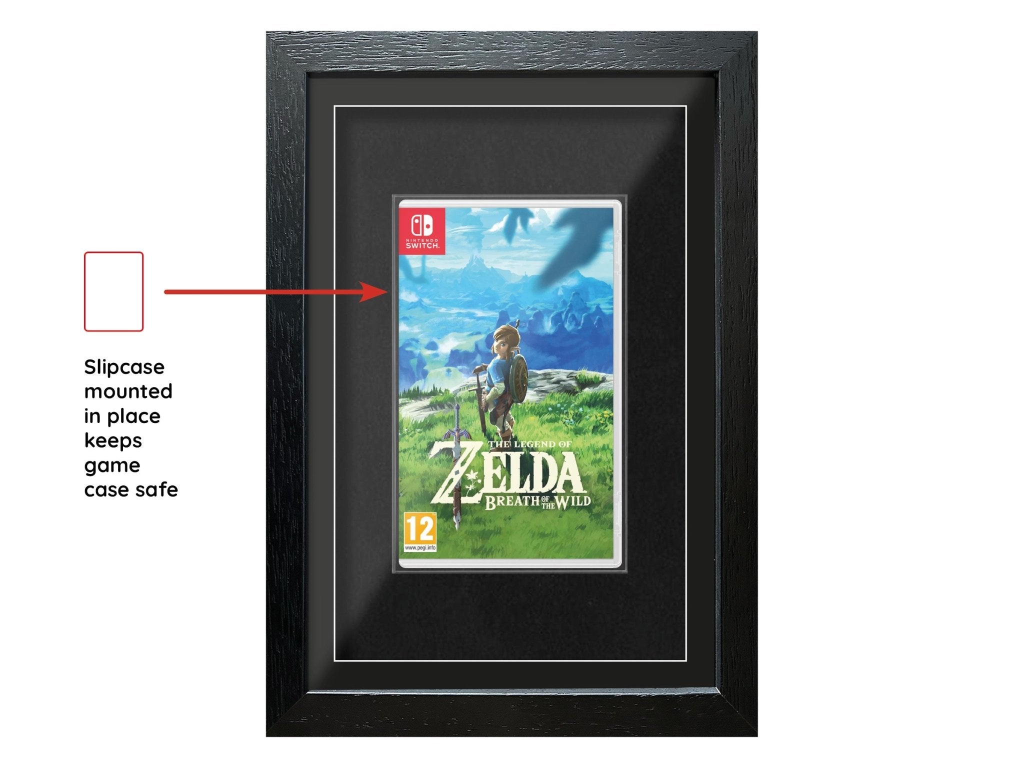 The Legend of Zelda: Breathe of the Wild (Exhibition Range) Framed Game - Frame-A-Game