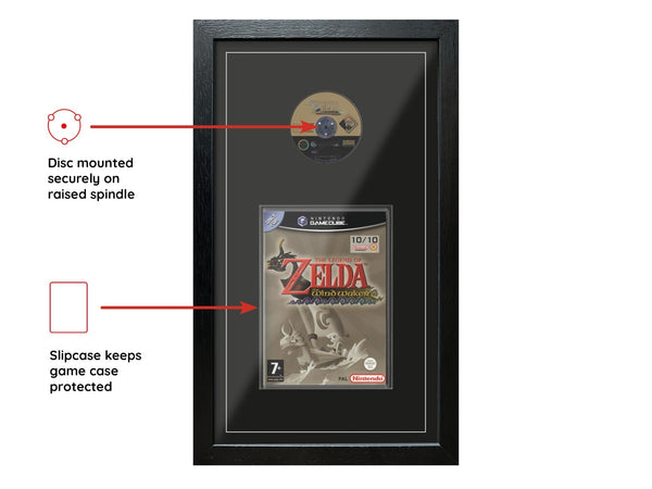 The Legend of Zelda: Windwaker (Exhibition Range) Framed Game - Frame-A-Game