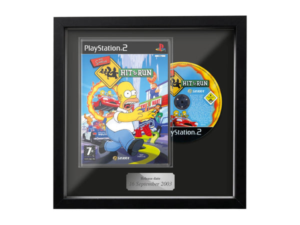 The Simpsons: Hit & Run (Combined Range) Framed Game - Frame-A-Game