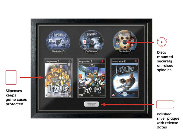 The Timesplitters Trilogy (Exhibition Range) Framed Games - Frame-A-Game