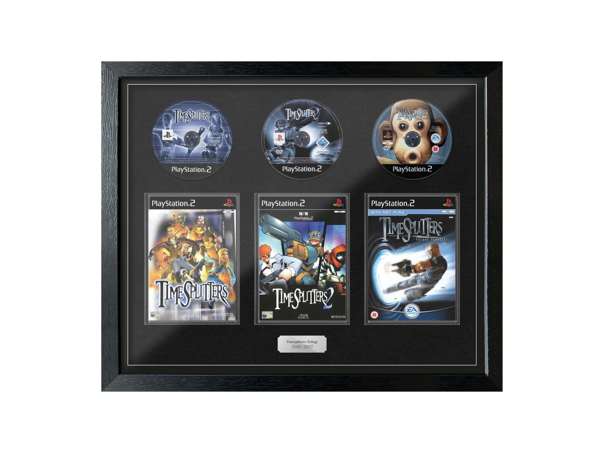 The Timesplitters Trilogy (Exhibition Range) Framed Games - Frame-A-Game