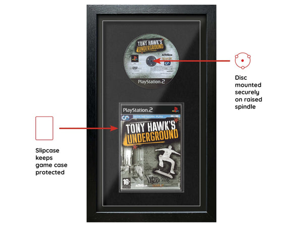 Tony Hawk's Underground (Exhibition Range) Framed Game - Frame-A-Game
