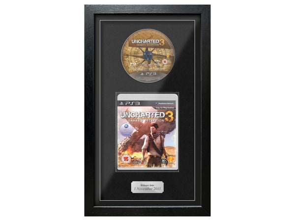 Uncharted 3: Drake's Deception (Exhibition Range) Framed Game - Frame-A-Game