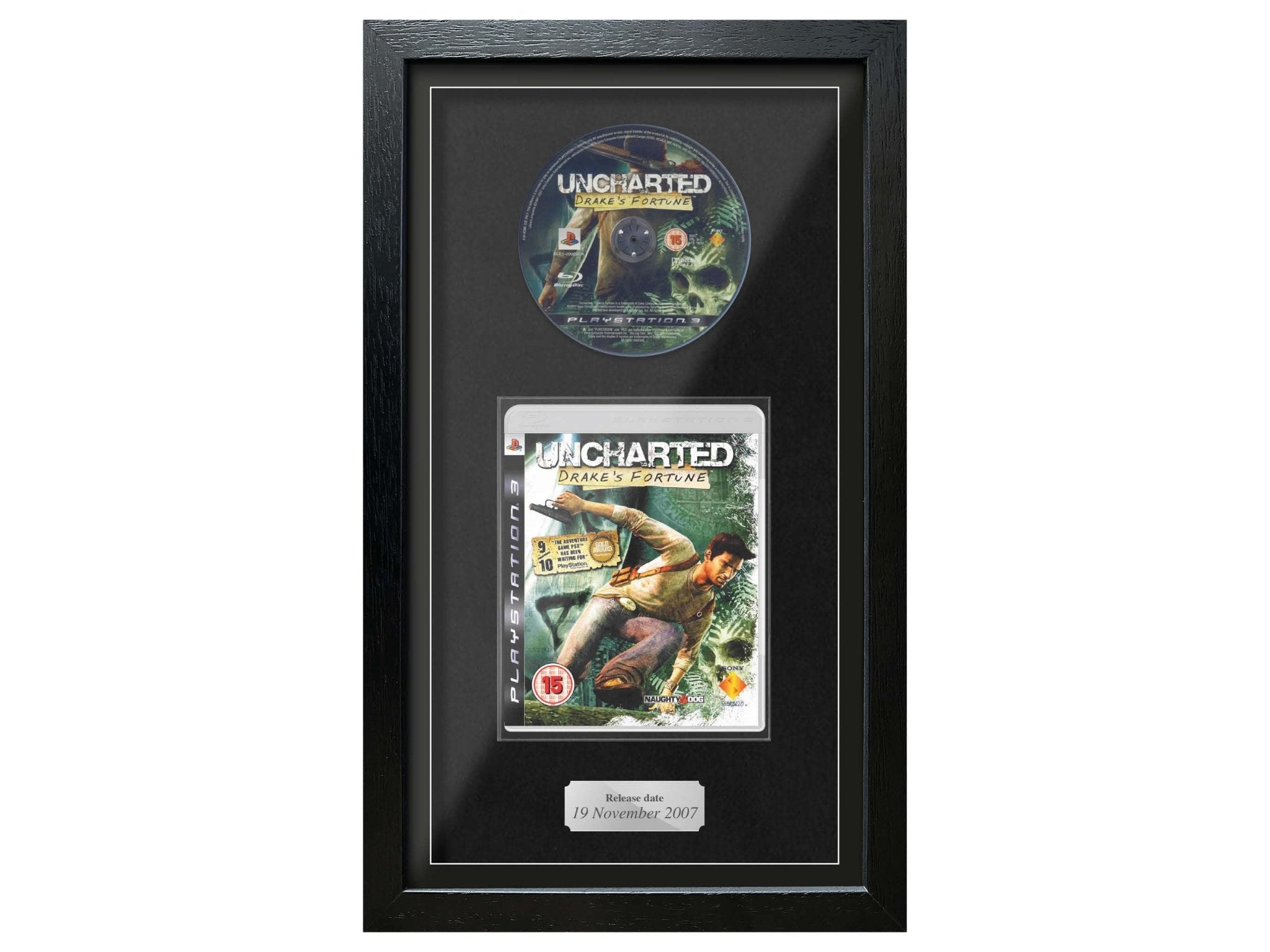 Uncharted: Drake's Fortune (Exhibition Range) Framed Game - Frame-A-Game