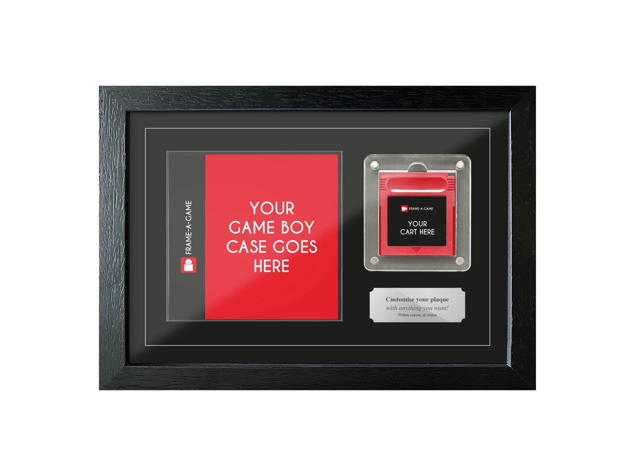 Use Your Own Game (Game Boy) Exhibition Range Frame - Frame-A-Game