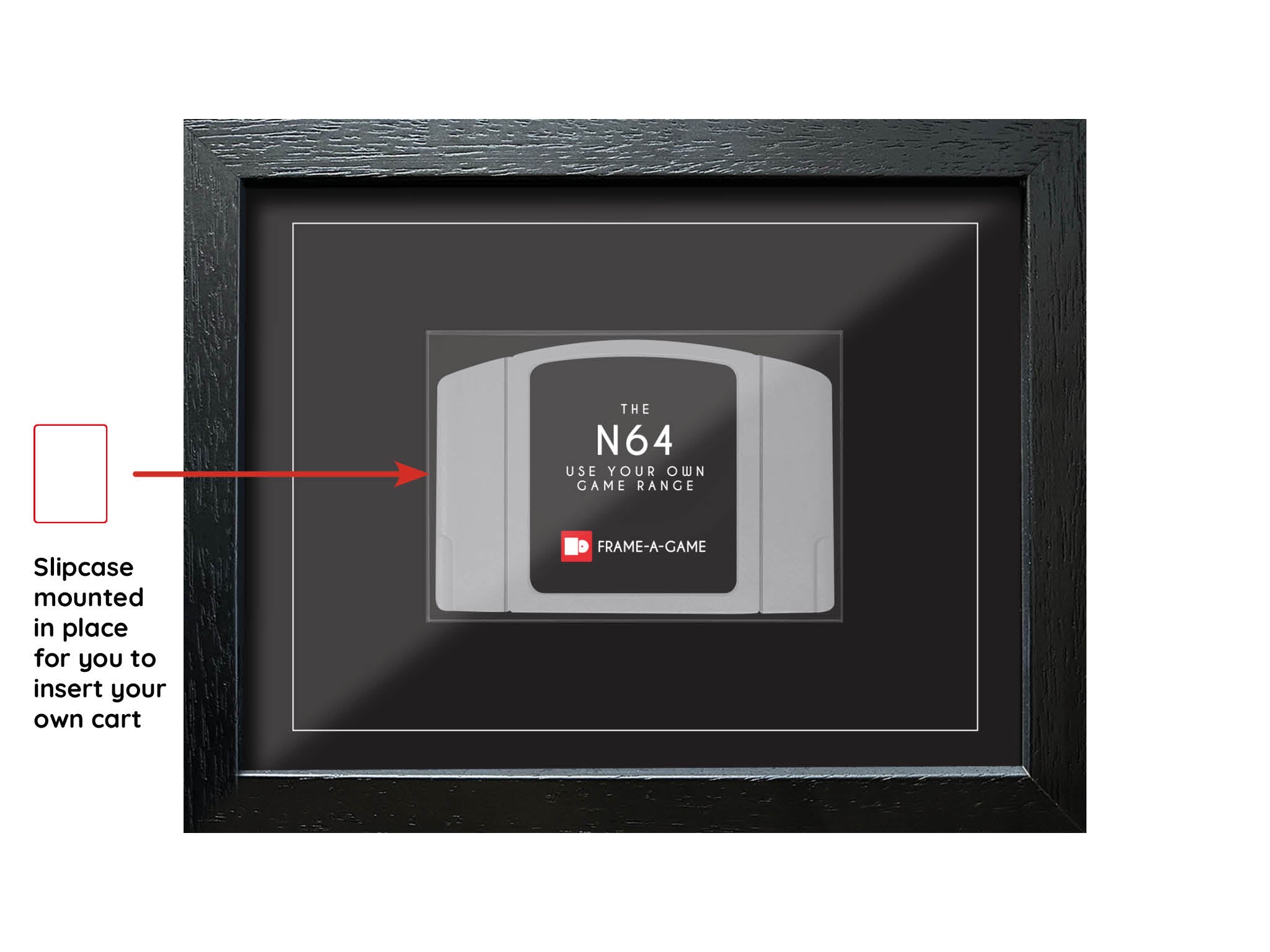 Use your own game (N64) Exhibition Range Frame - Frame-A-Game
