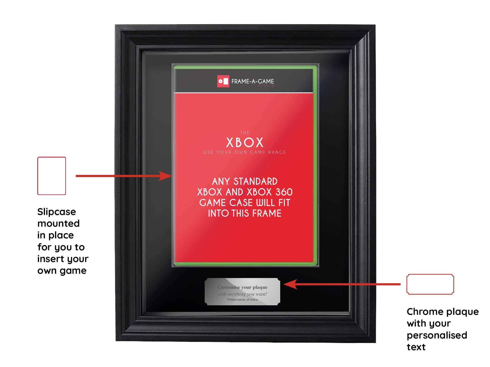 Use your own game (XBOX 360) Showcase Range Frame - Frame-A-Game