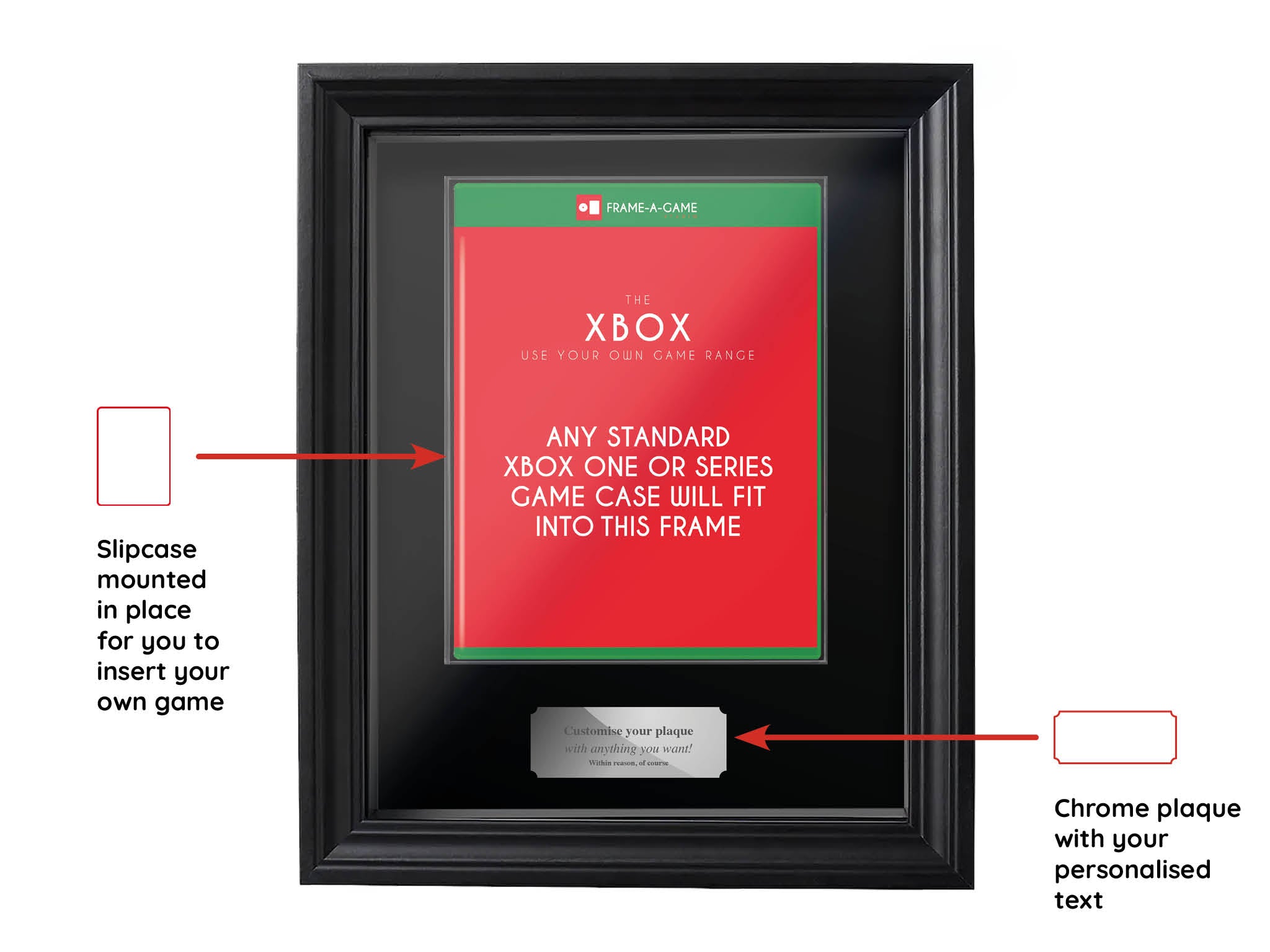 Use your own game (XBOX ONE) Showcase Range Frame - Frame-A-Game