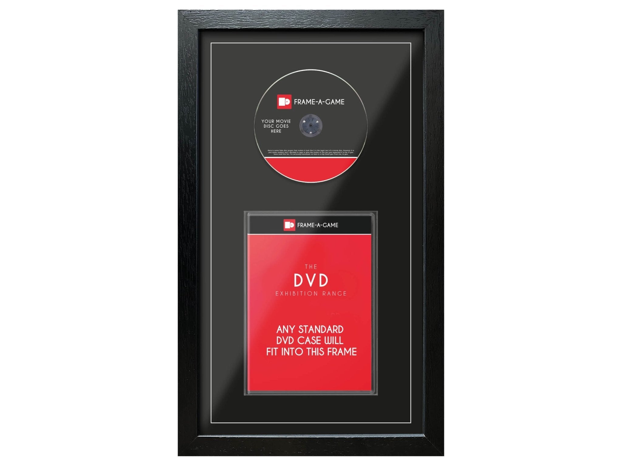 Use your own movie (DVD) Exhibition Range Frame - Frame-A-Game