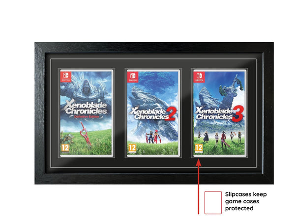 Xenoblade Chronicles Trilogy (Exhibition Range) Framed Games - Frame-A-Game